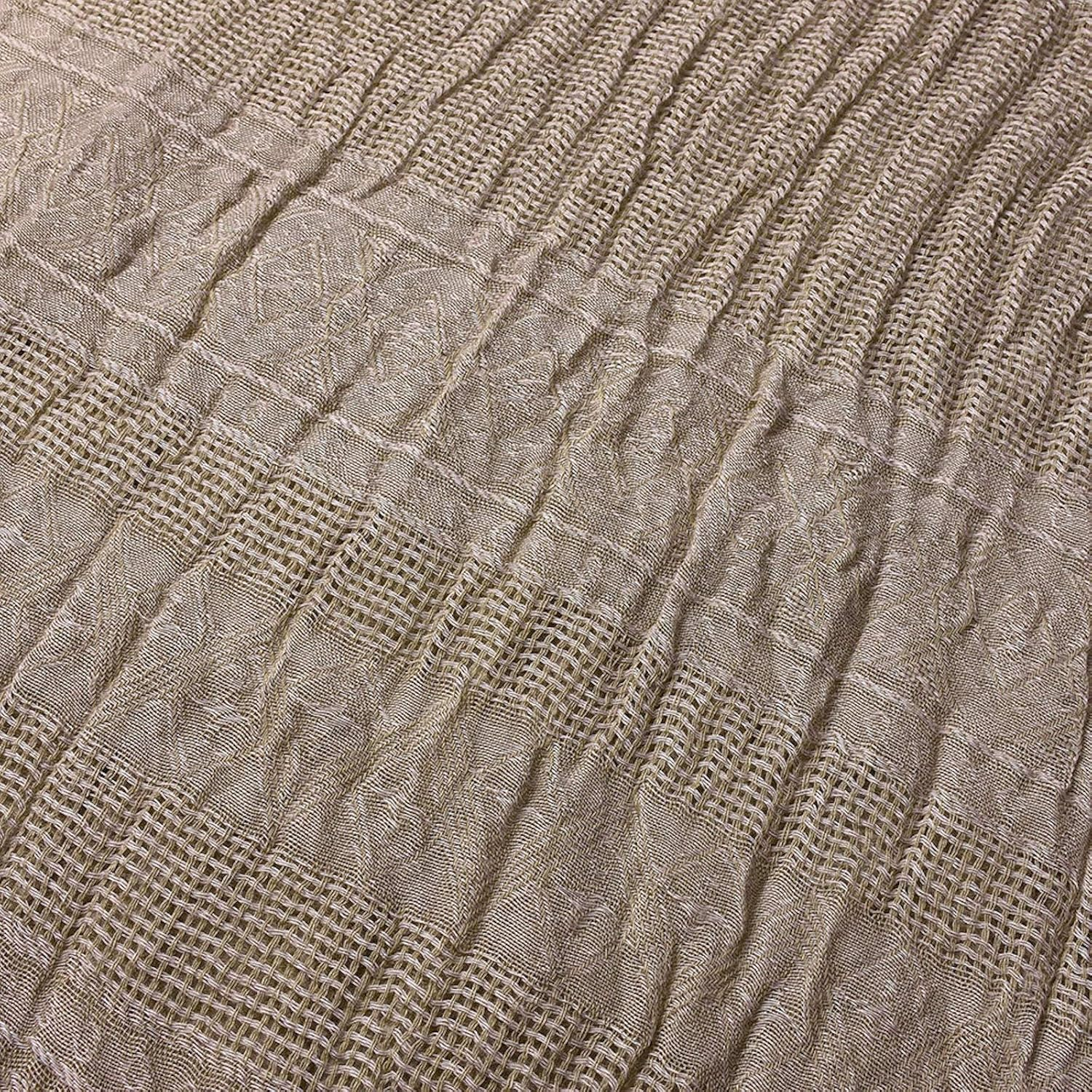 Elonglin Men'S Soft Cotton Scarf, Fold Fringe Design Scarf Warm Gentleman Neckwear Business Casual Scarf Plaid/Stripe/Solid image number 2