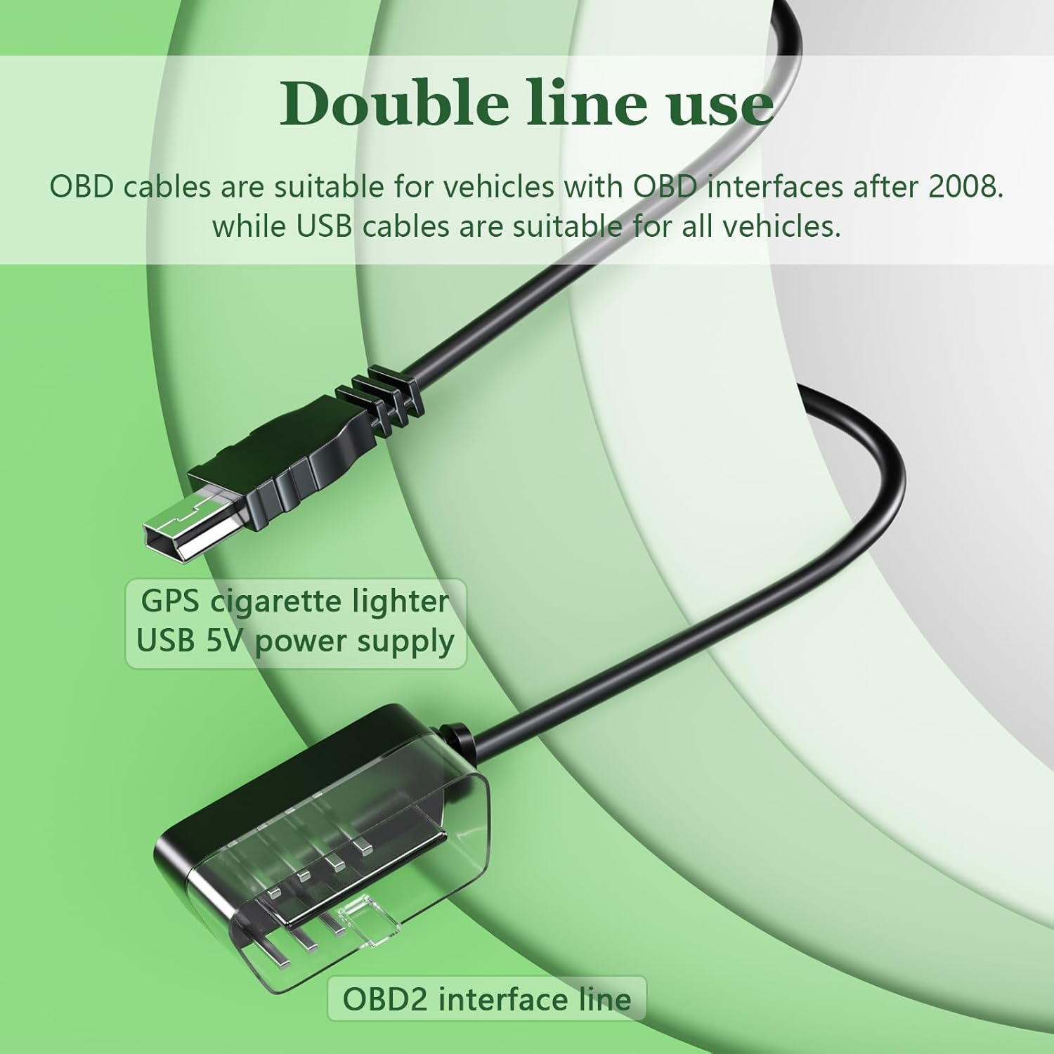 Heads up Display for Cars M11,Universal OBD+GPS Digital Speedometer Dual System 3.5 Inches HUD with Speed,Water Temperature,Driving Mileage,Overspeed Alarm,Suitable for All Cars image number 6