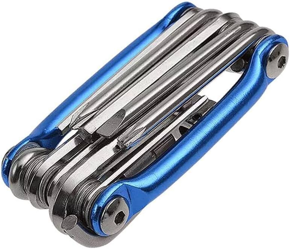 AIMALL 11-In-1 Bicycle Chain Multi-Function Portable Breaker Tool Repair Kit Extractor, All-Steel Construction, 2.95 X 1.61 Inches, Durable and Compact for Bike Maintenance image number 3