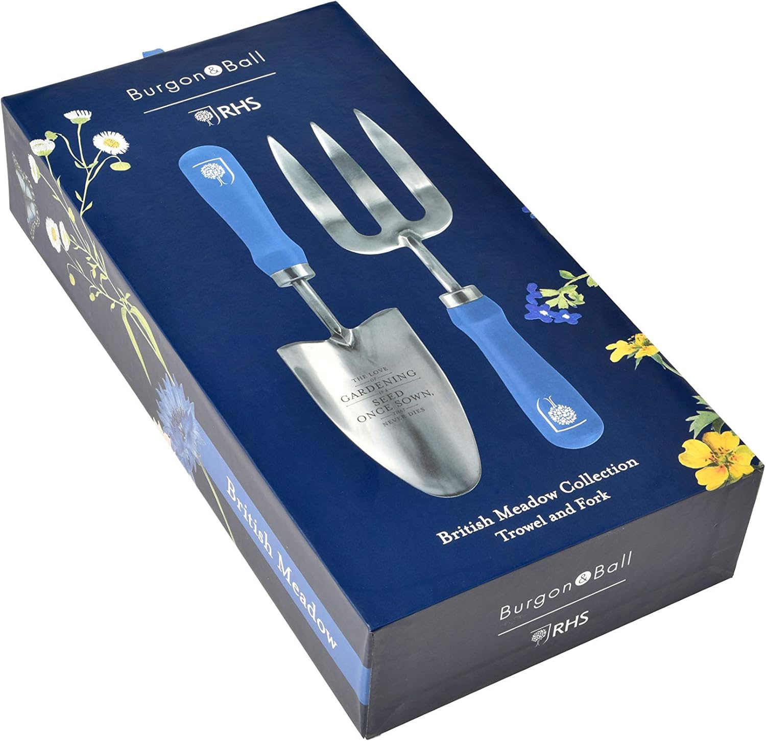 Burgon & Ball British Meadow Trowel and Fork Set image number 3