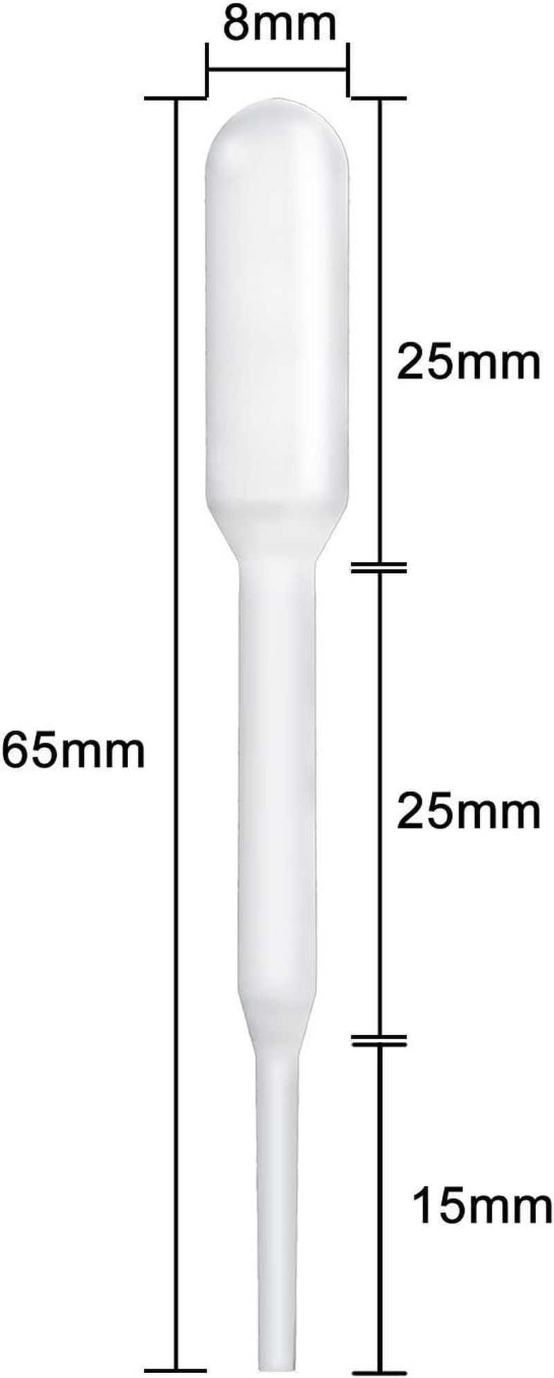 MKUCCD Plastic Squeeze Transfer Pipettes Suitable，0.2Ml Plastic Mini Transfer Pipettes for Liquid Mixture, 50PCS Disposable Dropper，For Chocolate, Cupcakes, Ice Cream, Cakes, Kitchen (12 PCS)