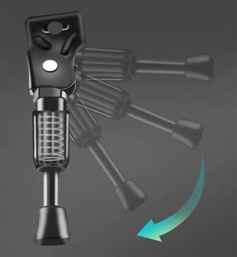 Sturdy Kickstand for 14-18 Inch Kids Bike | Anti-Slip Bicycle Side Stand for Mountain, Road, and Sports Bike | Easy to Install Bike Stand image number 4