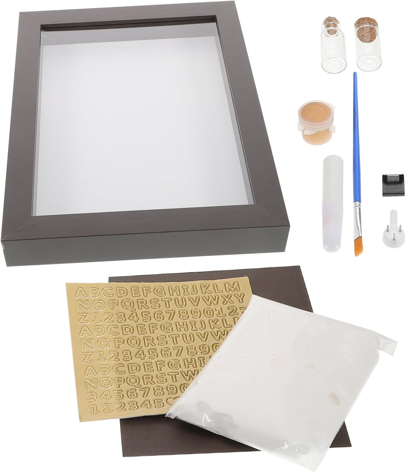 Yardwe 3Pcs Hand and Footprint Keepsake Frame Kit for Newborns Detailed Impressions Easy DIY Shower Nursery Decor First Year Memory Parents and Grandparents image number 4