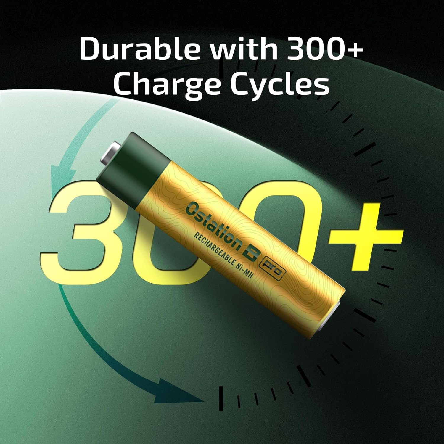 OLIGHT AAA Ni-Mh Rechargeable Batteries, 950Mah High Capacity AAA Pre-Charged Rechargeable Batteries, 12-Pack image number 5