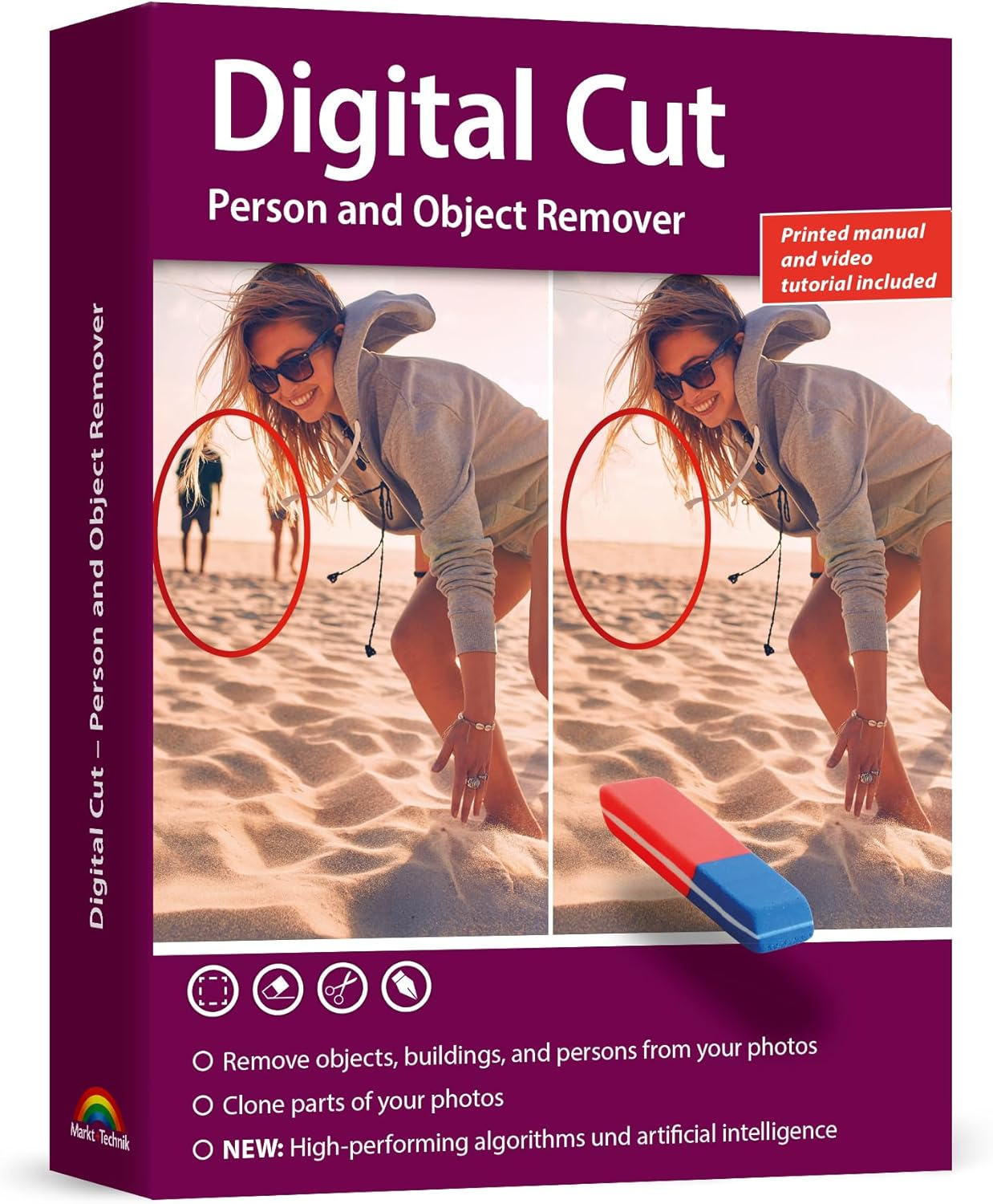 Digital Cut - Objects and Persons Remover from Photos - Image Editor for Win 11, 10 image number 3