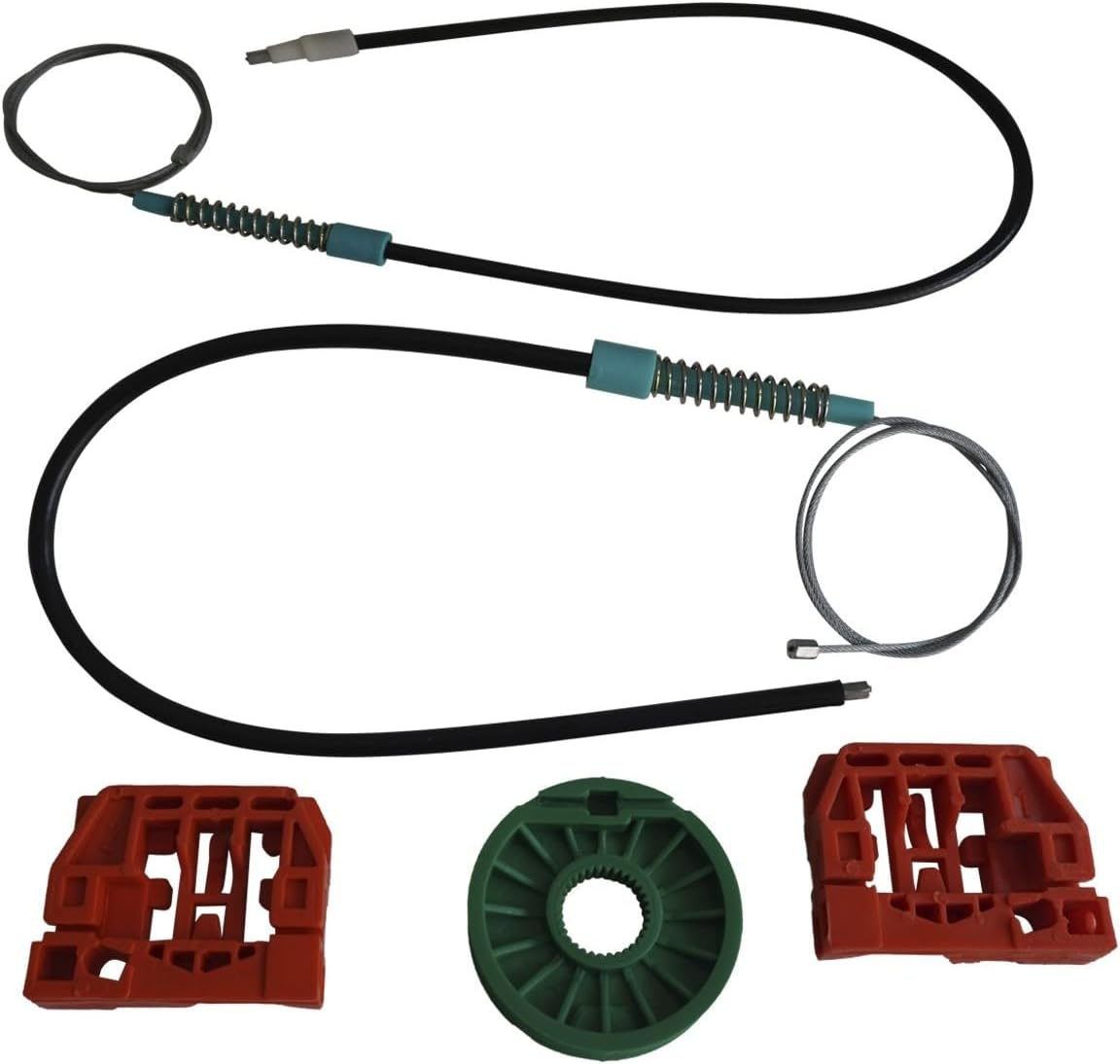 Bross Auto Parts BWR5237FBA Window Regulator Repair Set Front Left or Right Door 84934200 84934000 Compatible with Maserati Quattroporte 2004-2011 image number 5