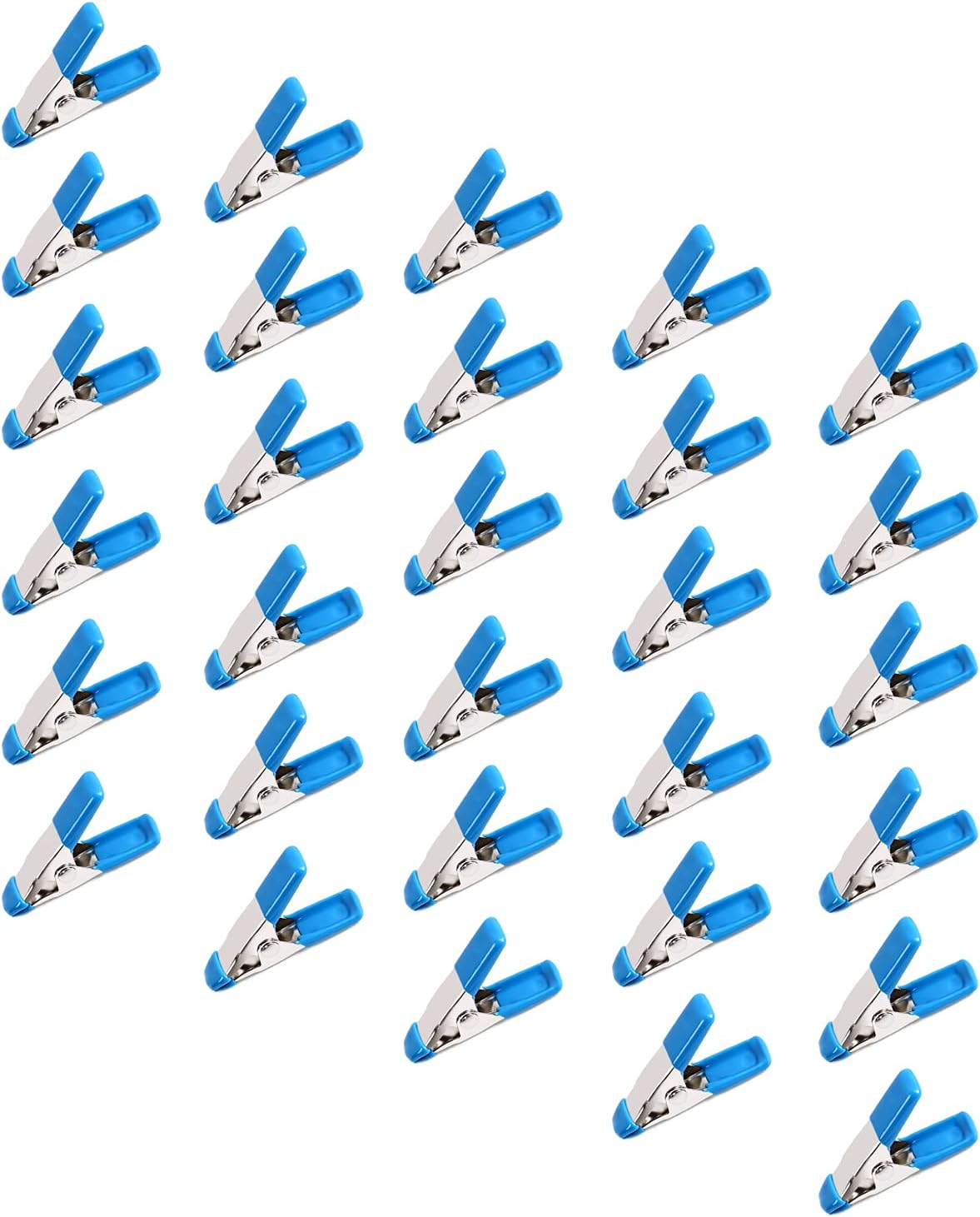 Spring Clamps for Woodworking,Backdrop Clips,Clamps for Crafts,Photography Studio and Muslin Backdrop,Metal Heavy Duty 2Inch 30PCS image number 2