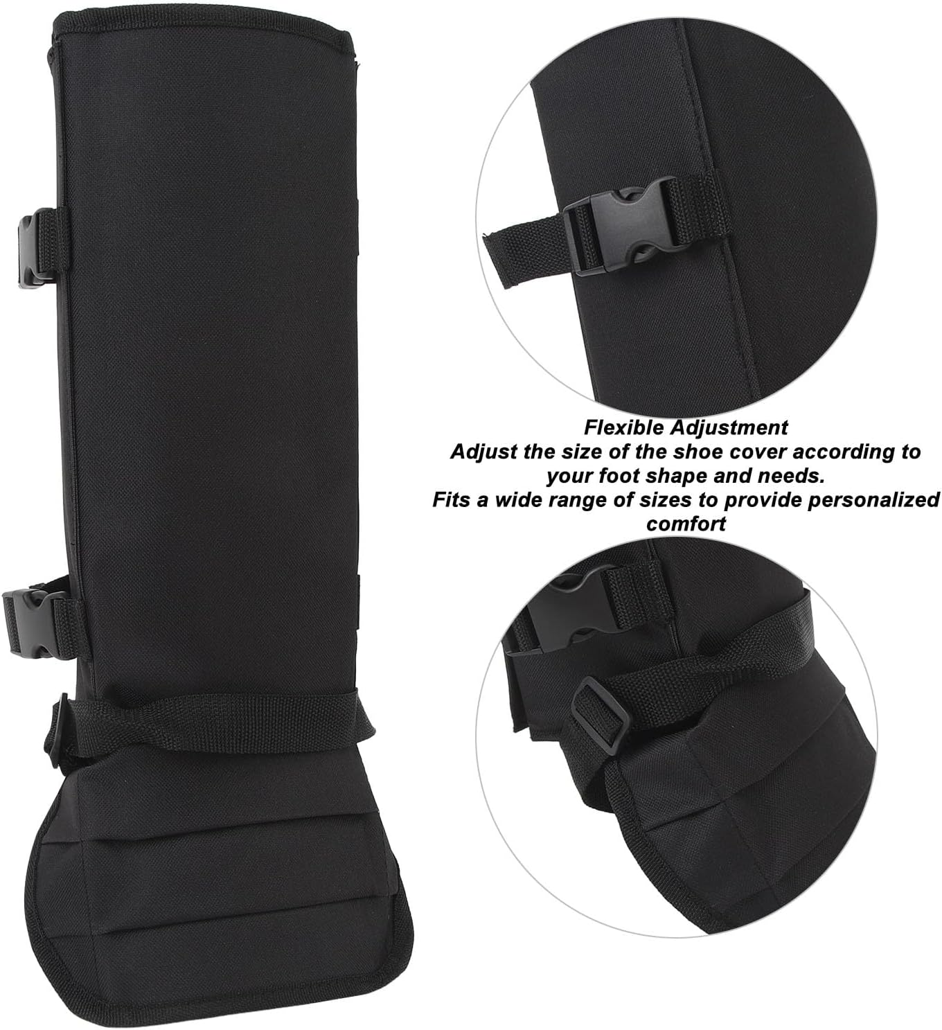 1 Pair Snake Gaiters, Multifunctional Snake Guards Snake Proof Gaiters Snake Bite Protection with Adjustable Size, Lower Legs Snake Bite Protection Snake Chaps for Hunting, Hiking, Farm Working image number 6