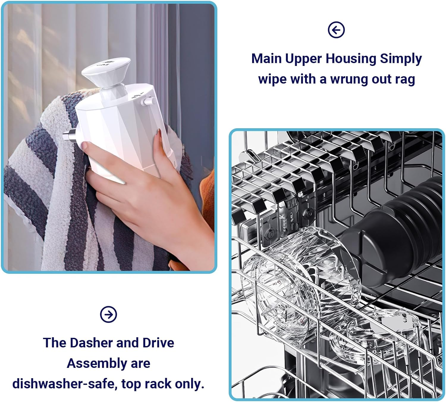 GVODE Shaved Ice Attachment for Kitchenaid Stand Mixer, as Kitchen Aid Attachment for Stand Mixer, Snow Cone Machine with 8 Ice Molds image number 5