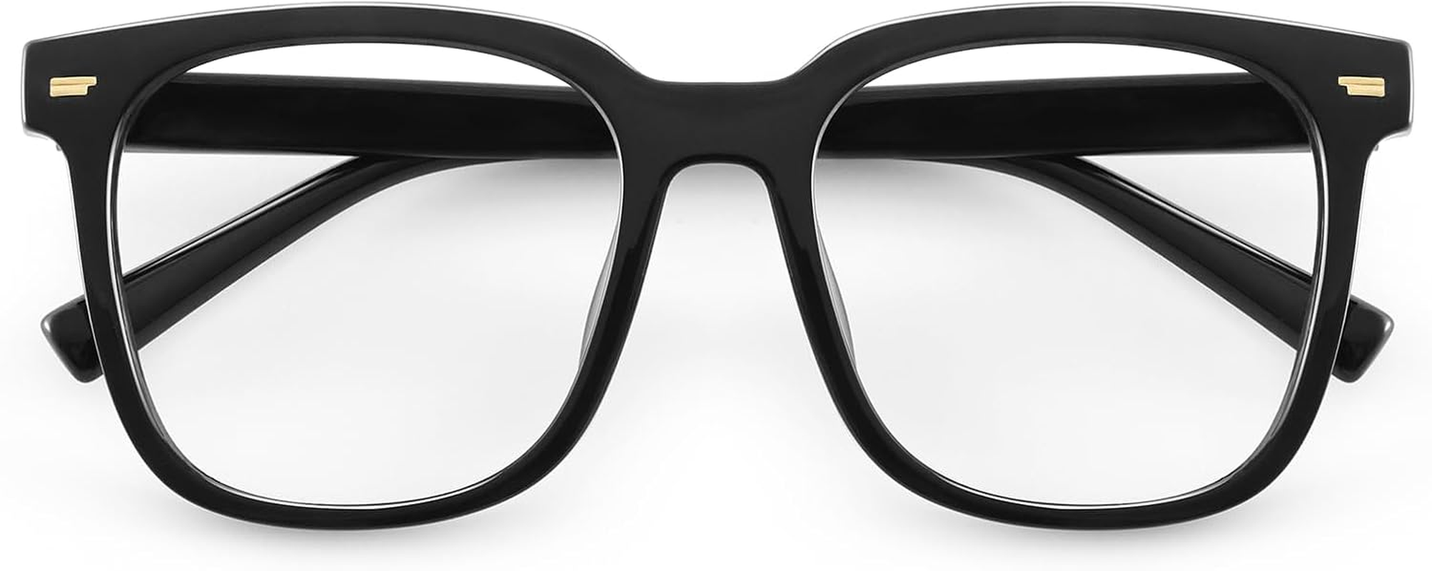 PANNER Oversized Stylish Square Blue Light Blocking Glasses for Women Computer Gaming Eyeglasses anti Glare Eyestrain