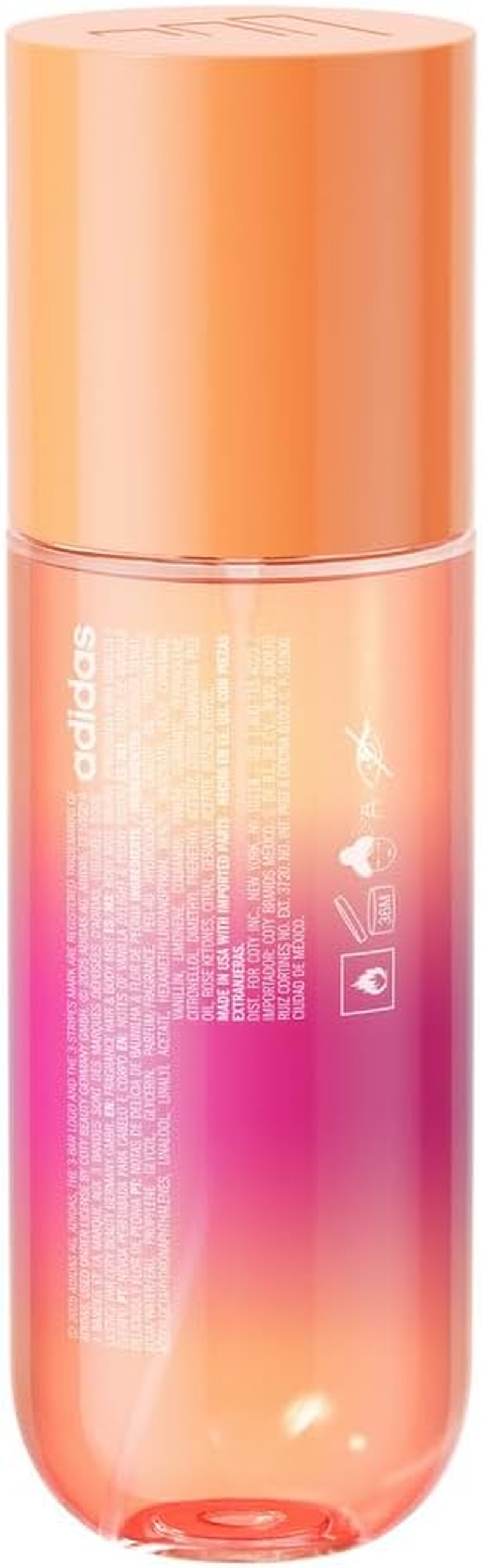 Adidas Vibes Body Mist Get Comfy - Vanilla & Peony, 236Ml