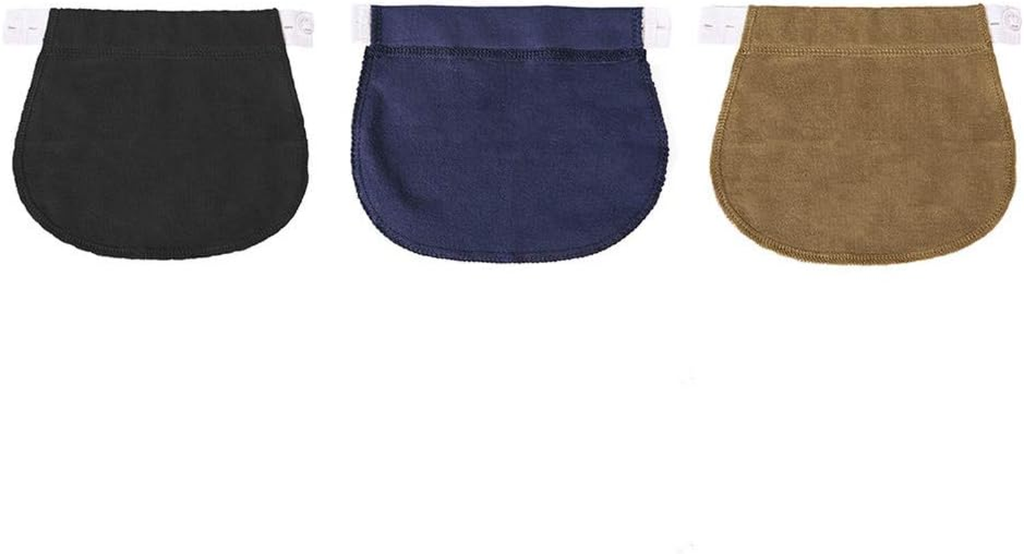 RAYWE 3Pcs Waist Extender Elastic Pants Maternity Preg-Nancy Waistband Belt image number 6