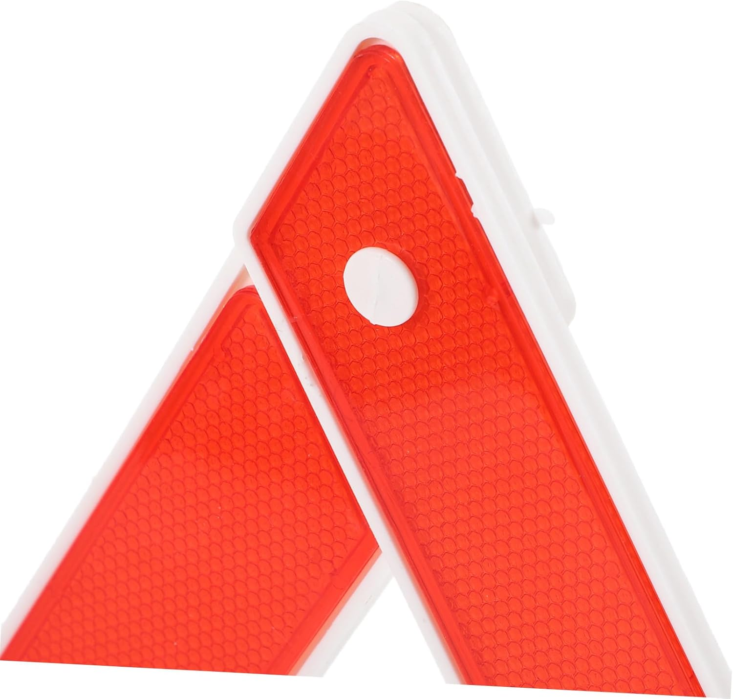 Foldable Roadside Triangle Warning Sign High Visibility Emergency Safety Reflective Car Road Safety Kit Metal and Plastic Construction for Quick Setup image number 6