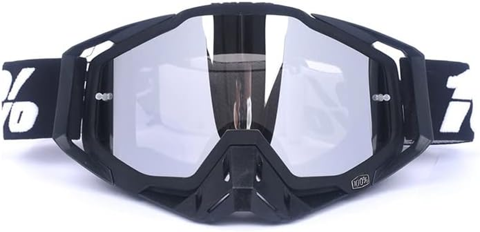 Motorcycle Racing Goggles Motocross MX MTB ATV UTV Dirt Bike Off-Road Eyewear - Windproof, Adjustable, High-Quality Sponge Padding