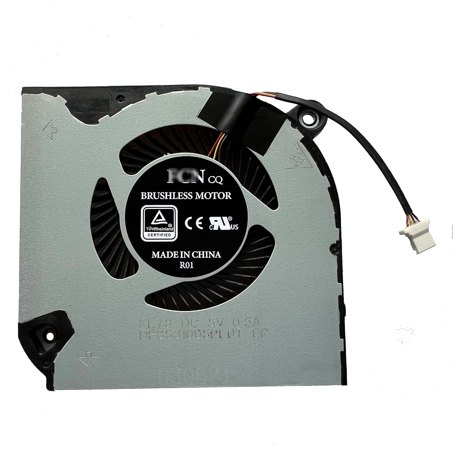 Hk-Part Fan for Acer Nitro 5 AN515-43 AN515-54 AN517-51 Nitro 7 AN715-51 CPU Cooling Fan Set image number 3