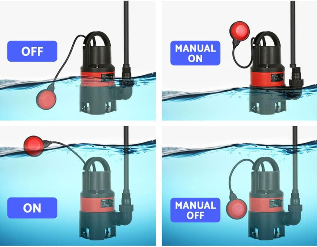 Giantz 750W Water Pump Dirty Submersible Sump Swim Pool Flooding Pond Clean image number 6