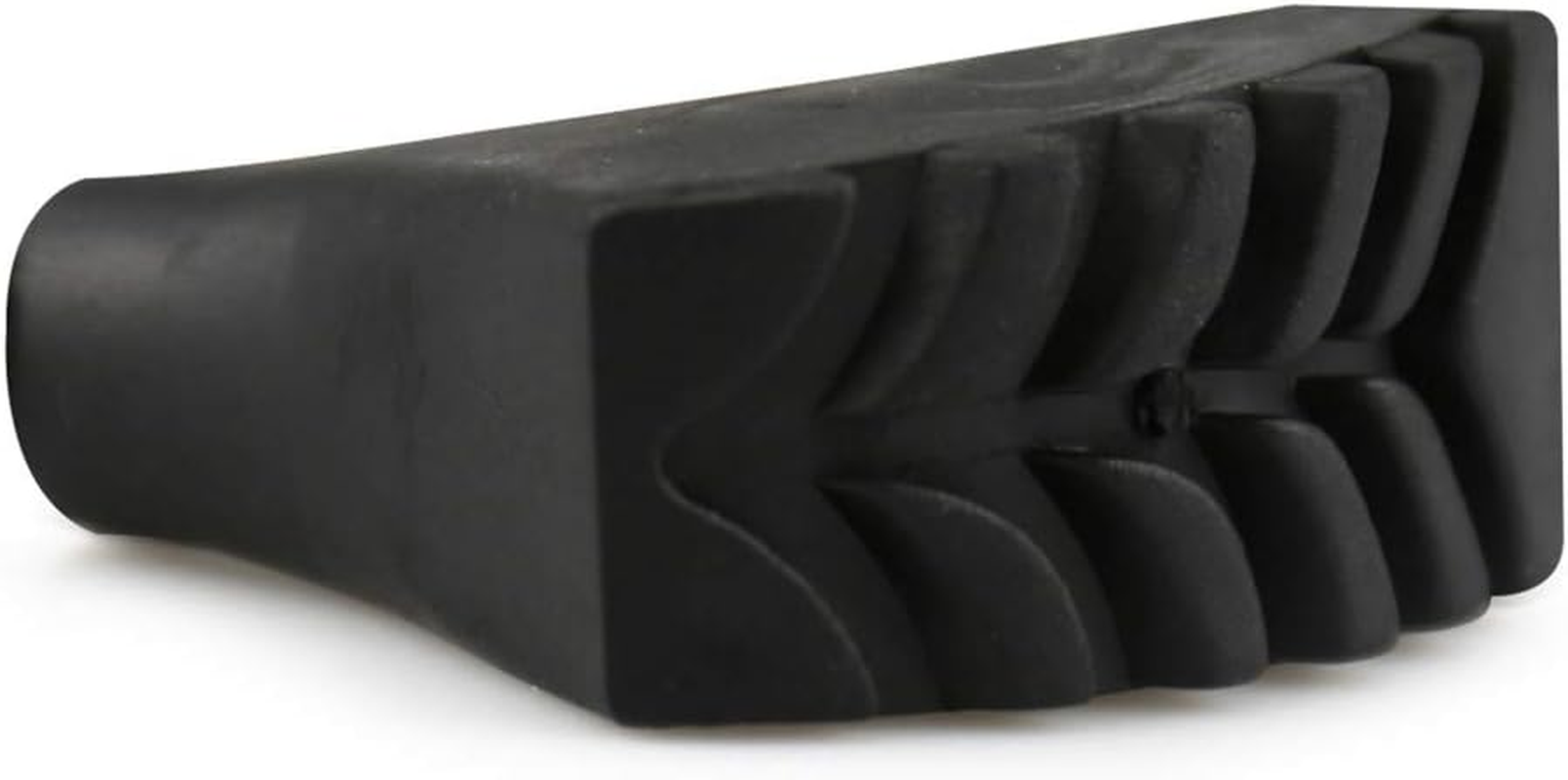 Ruzzut Black Rubber Diamond Trekking Pole Tip Protectors, Hiking Pole Replacement Tips for Trekking Poles, Fits Most Standard Hiking Poles - Shock Absorbing, Adds Grip and Traction image number 5