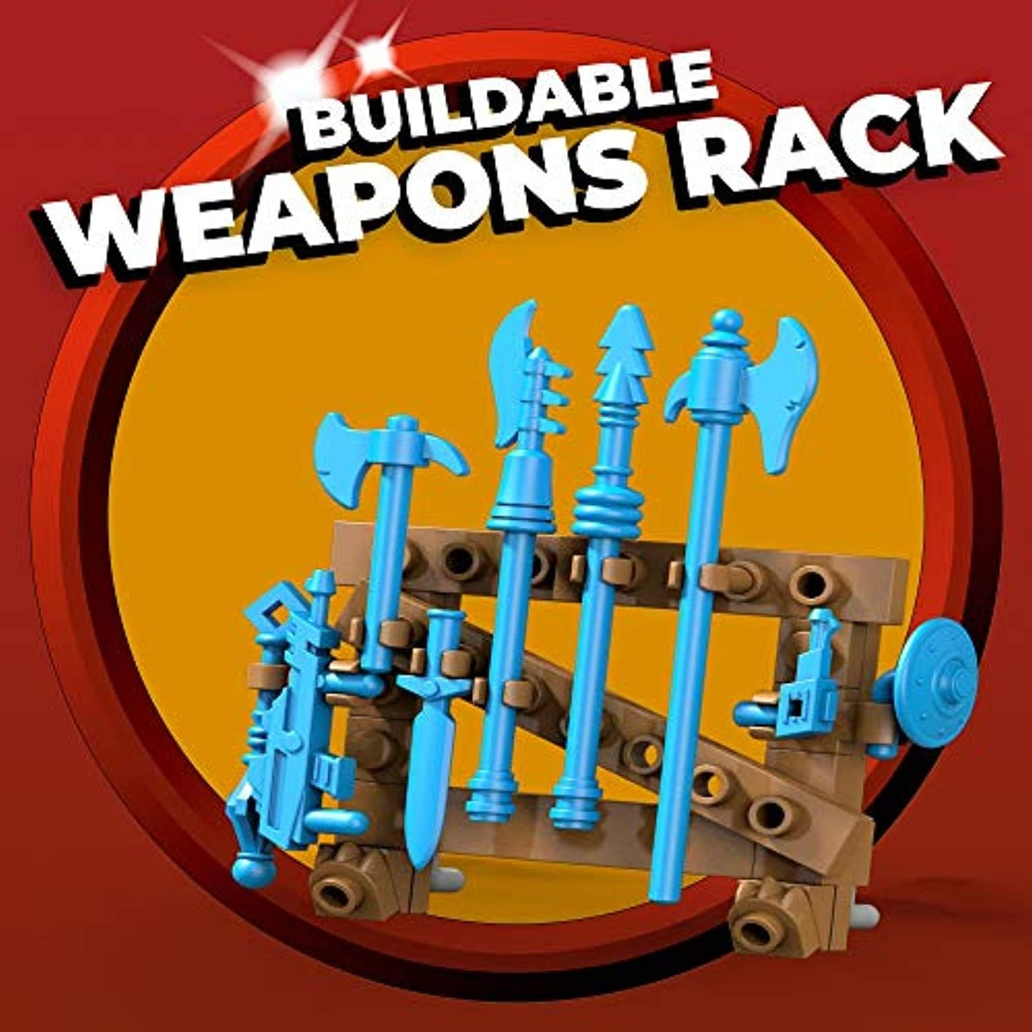 MEGA Construx GPH24 Probuilder Masters of the Universe Classic Point Dread, Construction Set Including 3 Micro Action Figures with Movement Points, Toy from 8 Years