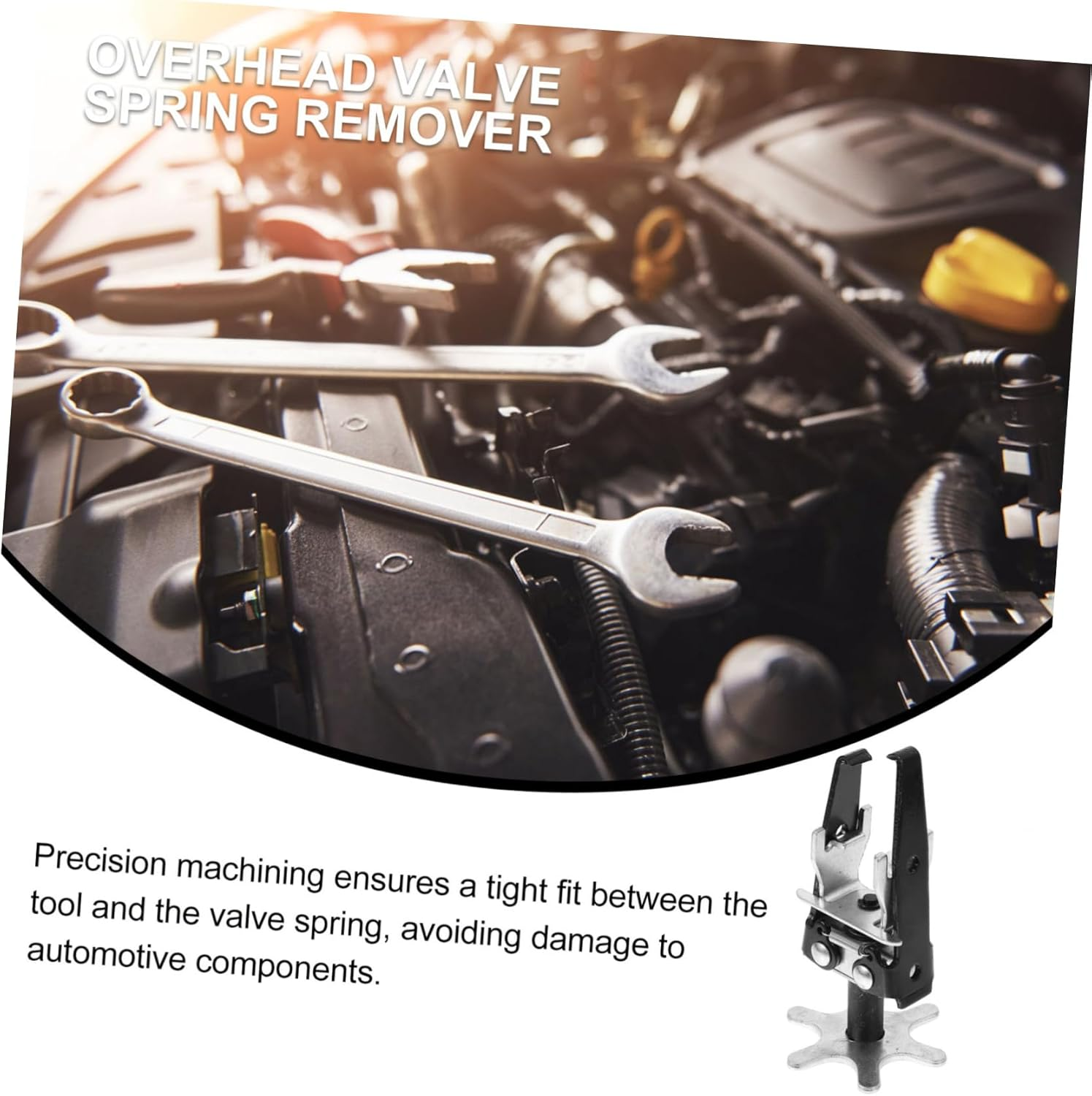 NOLITOY Engine Valve Spring Compressor Valve Clamp Tool Spring Compression for Automotive Professional Grade image number 6