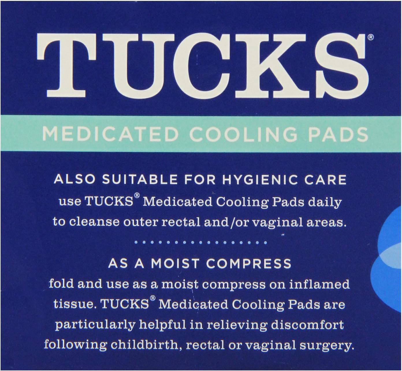 Tucks Medicated Pads / Witch Hazel Hemorrhoidal Medicated Pads 100 Count by Tucks image number 4