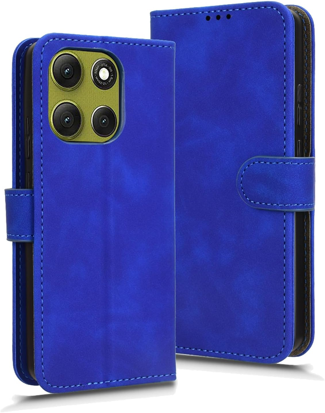 GOGME Case for Motorola Moto G86 Power 5G, Premium PU + TPU Flip Case, Wallet Protective Mobile Phone Case with Stand Function/Card Slots, Black