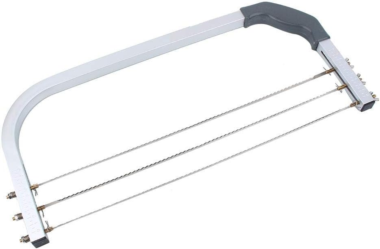 Cake Cutter Leveler, Adjustable Wire Cake Cutter Leveler Stainless Steel Baking Tools 20.5*8.7*1.2Inch image number 1
