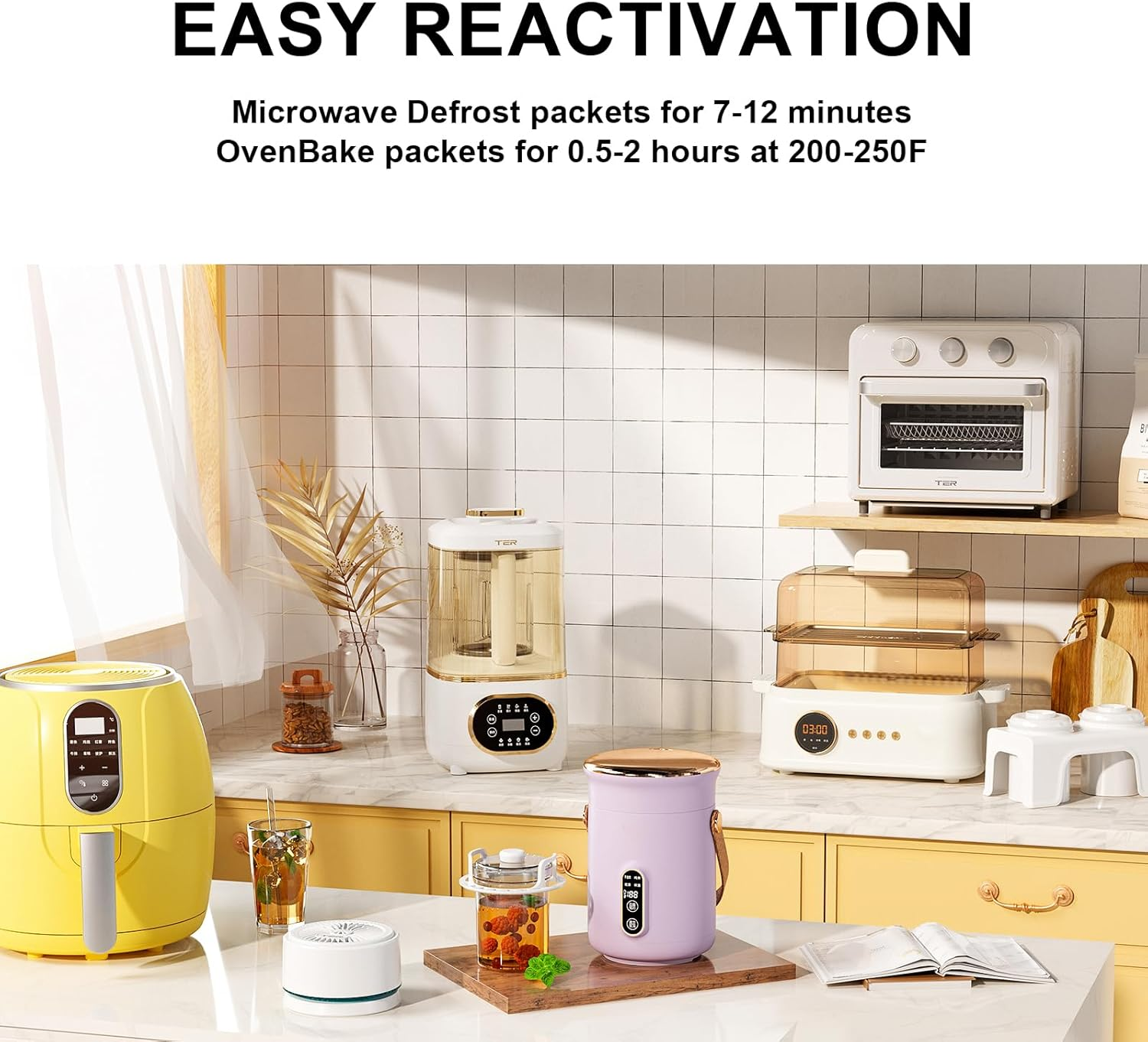 100Pack Silica Gel Packets, Reusable Moisture Absorber, Desiccant Packets, for Spice, Jewelry, Shoeboxes, Electronics Storage image number 1