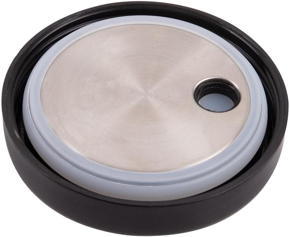 Oasis Stainless Steel Double Wall Insulated Food Pod 470Ml - Black image number 1