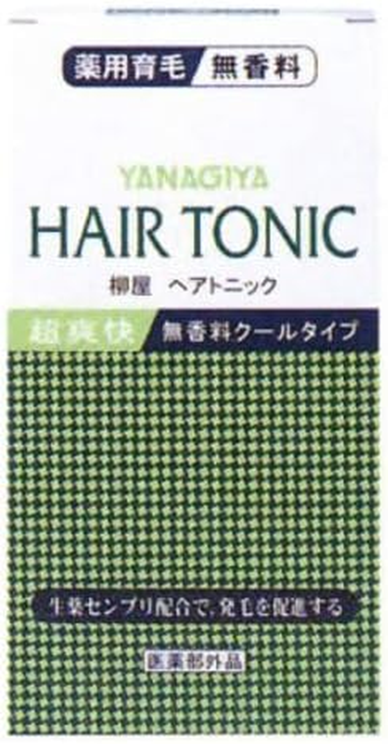 YANAGIYA Hair Tonic No Fragrance Cool 240Ml (Japan Import) image number 1