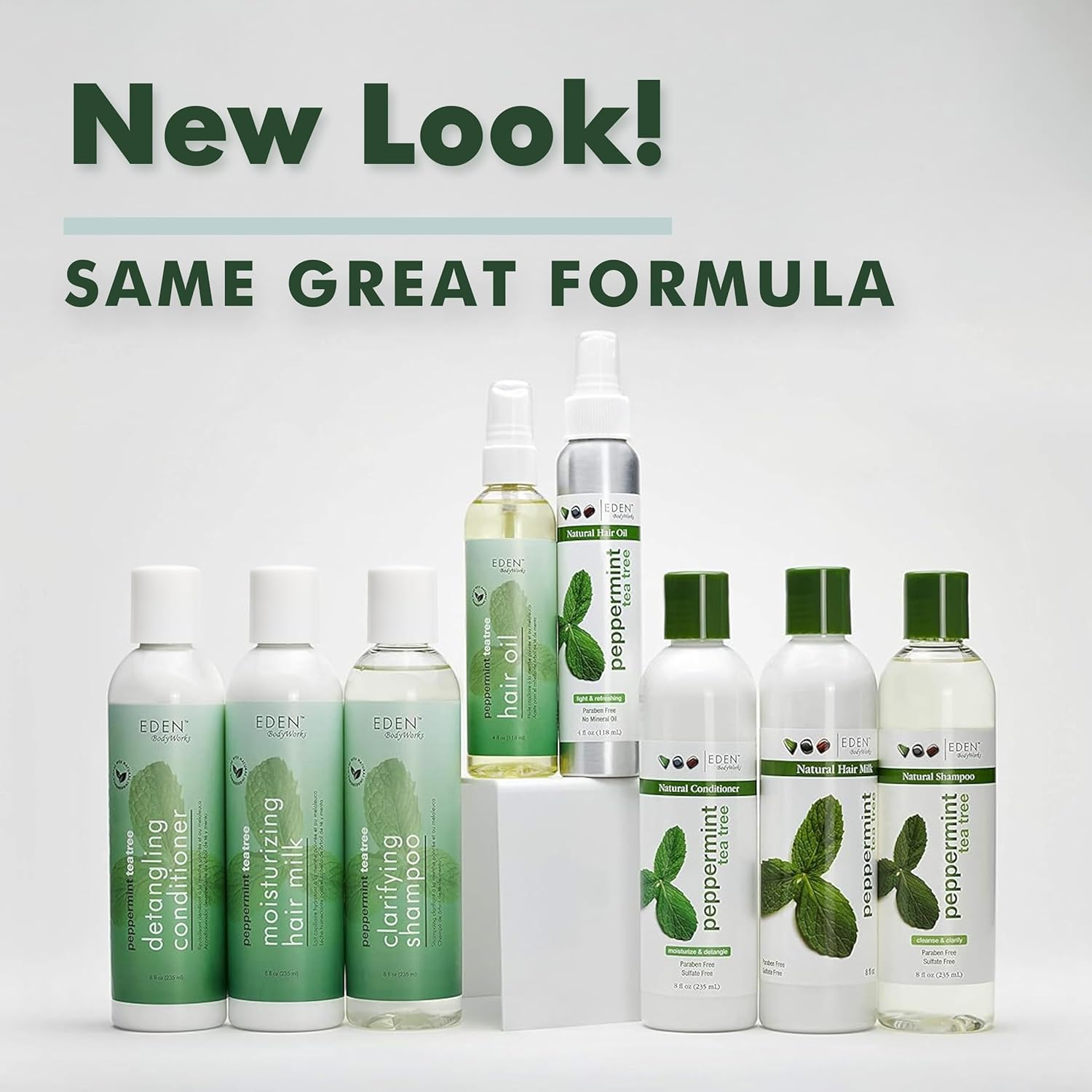 EDEN Bodyworks Peppermint Tea Tree Hair Oil, 4Oz image number 2