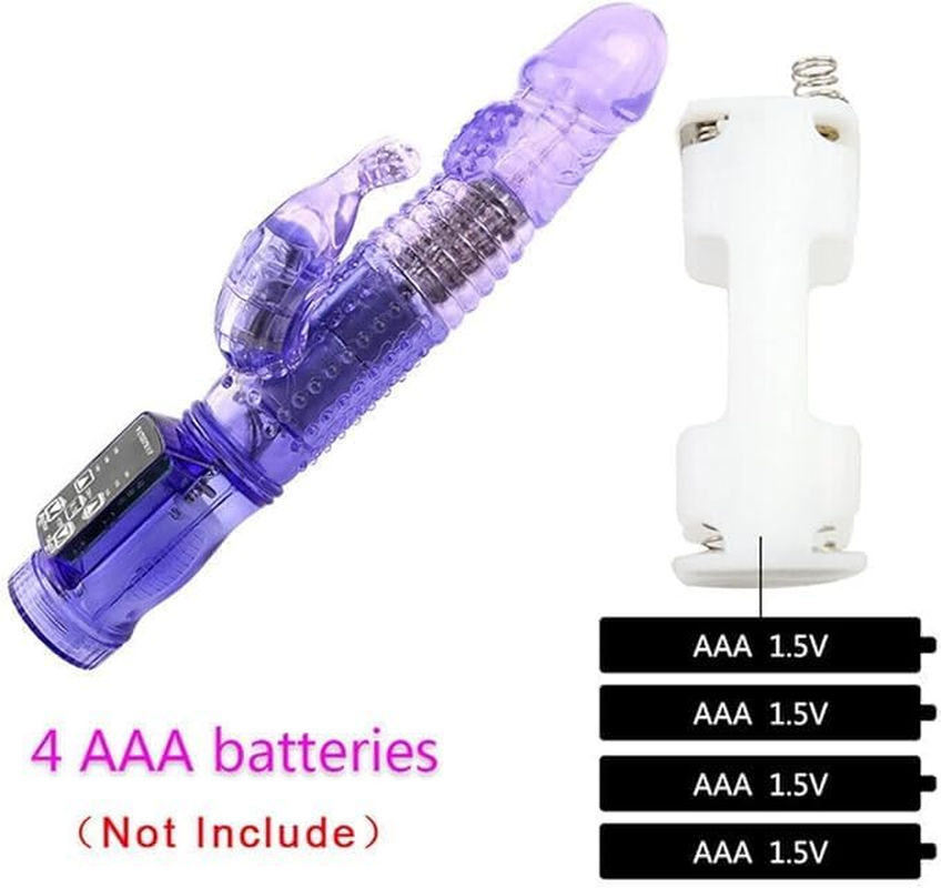 9 Inch Realistic Rabbit Vibrator Dildo G-Spot Clit Massager Sex Toys for Women image number 2