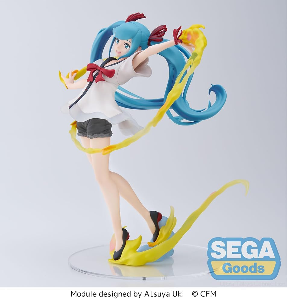 Sega Hatsune Miku: Project Diva Mega 39'S Figurizm Hatsune Miku (Shiny T.R. Ver.) PVC Figure image number 2
