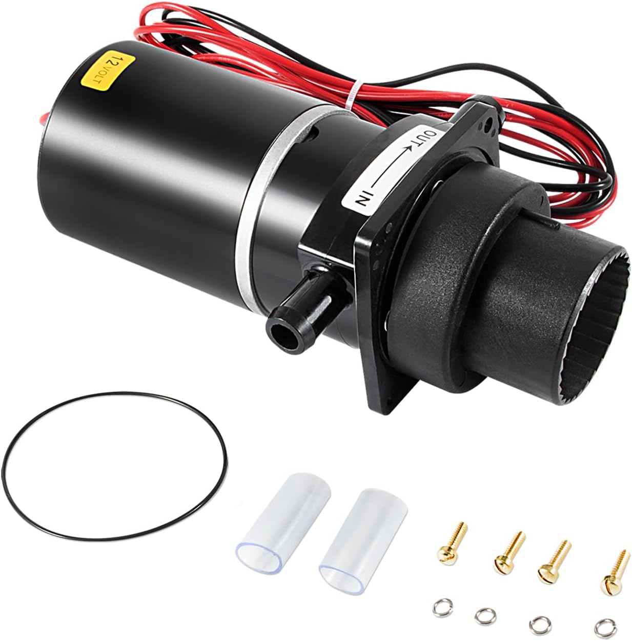 Replace for 37041-0010 Marine Toilet Macerator Sub Assembly Kit, Marine Toilet Replacement Motor Pump Set 12-Volt Fit for Models 37010-0000, 37010-1000, 37010-0090 and 37010-1090 image number 5