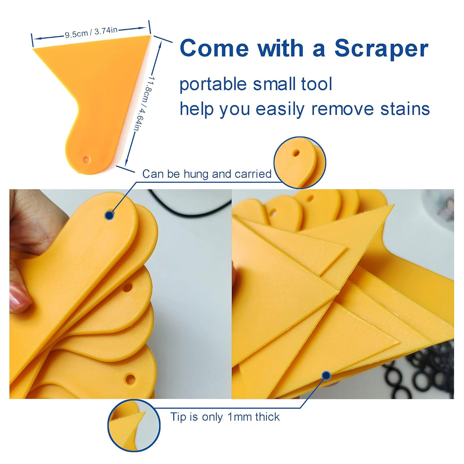 ALAMSCN Silicone Slap Mat Protective Pad 16X12 Inch for DLP SLA LCD 3D Printer Accessories Resin Glue Clean 3D Drawing Heat Insulation Waterproof Pet Bowl Feeding Mats + Cleaning Tool Scraper (Black) image number 2