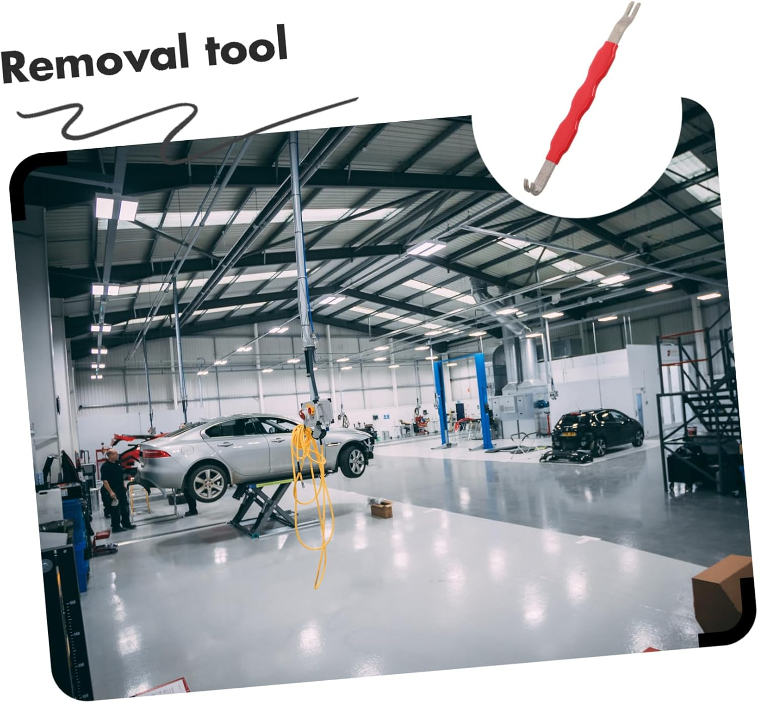 CHILDWEET Automotive Wire Harness Plug Removal Tool Wire Strippers Connector Separator Car Terminal Pin Remover for Electrical Metal Terminal Connector Separator image number 4