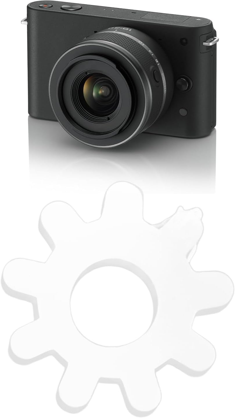 YINETTECH 4Pcs Lens Aperture Motor Gear Compatible with Nikon Nikkor 10-30Mm J1 Camera image number 6