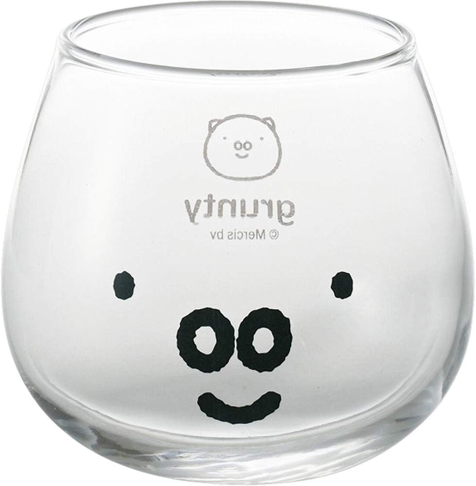 Kaneshotouki KN40150 Dick Bruna Wobble Tumbler, Pair Set, Miffy 1.8 Fl Oz (320 Ml), Glass