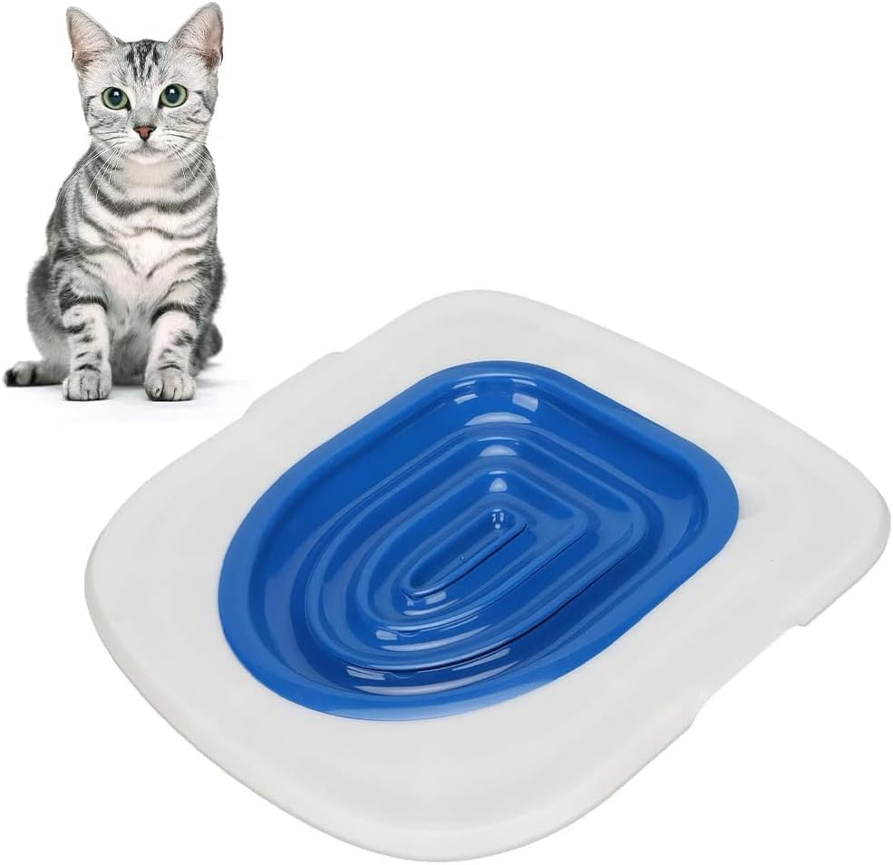 Cat Toilet Training Kit, Reusable Pet Trainer with Strong Bearing Capacity, Removable System for Home