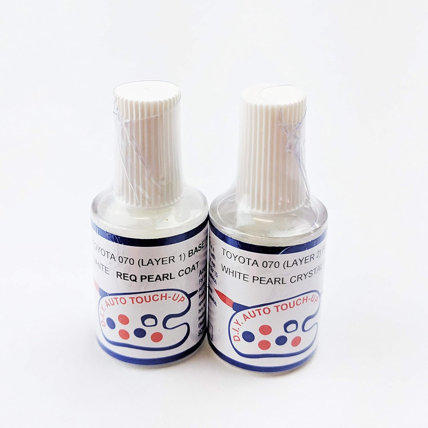 O7O White Pearl Crystal REQ Base & Coat Touch up Paint for Toyota Corolla Camry RAV-4 Yaris image number 1