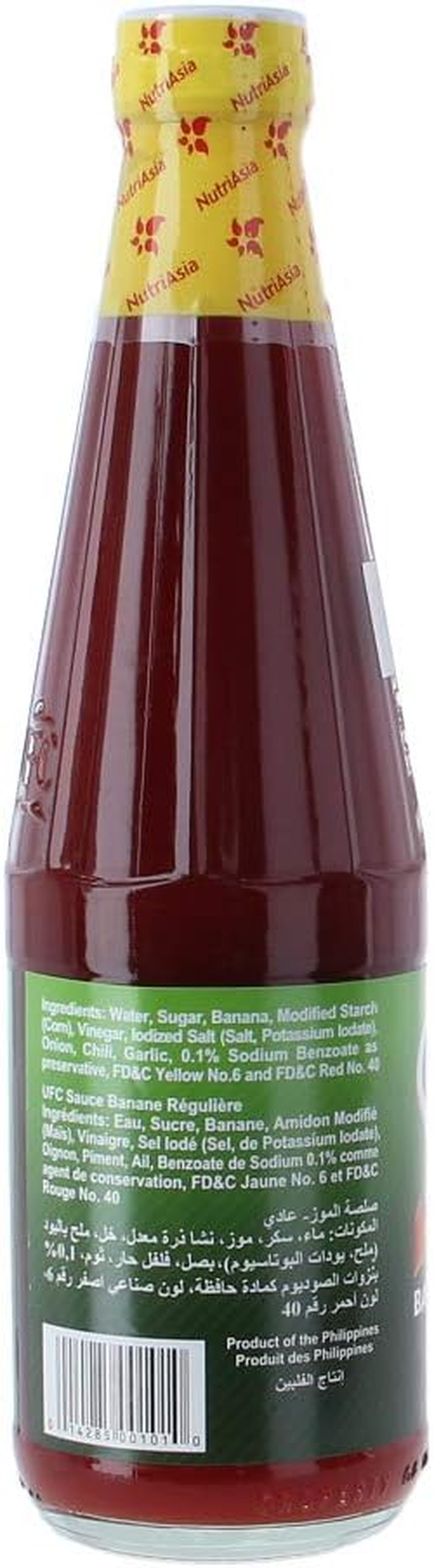 UFC Tamis Anghang Banana Sauce, Net Wt 19.40Oz (550G) image number 1