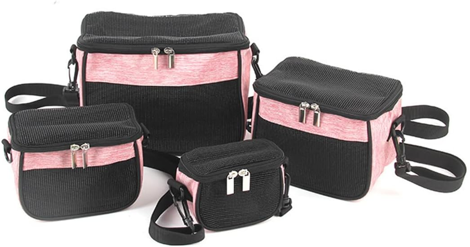 FUNAT Guinea Pig Carrier Pouch Hamster Carrier Carrier Breathable Handbag Messenger Pet Bag for Small Pets image number 3