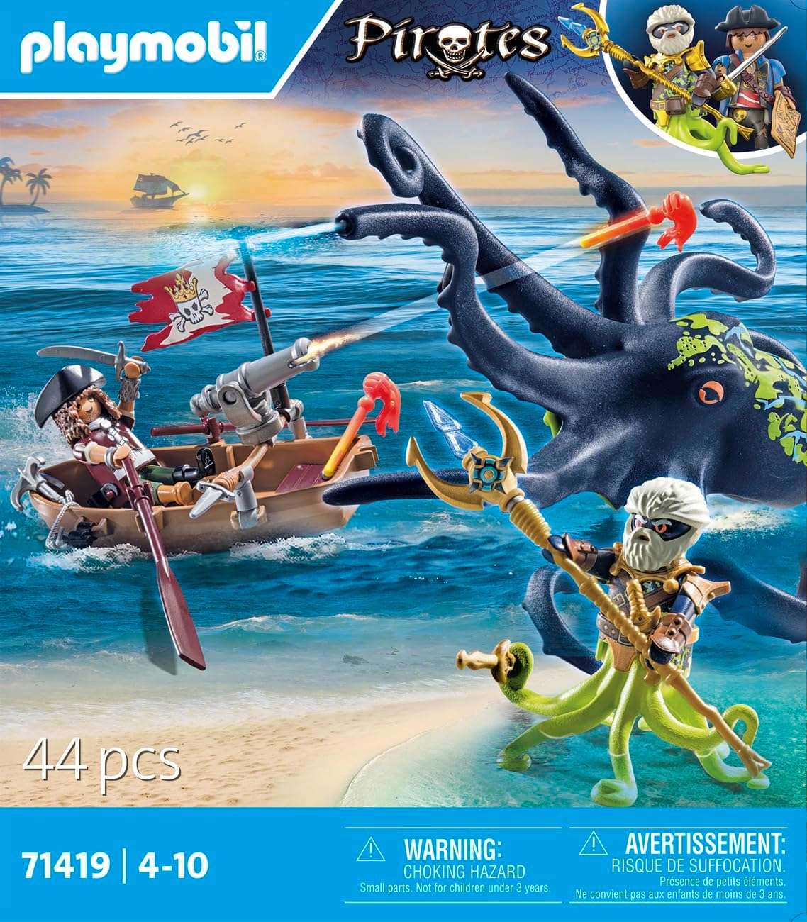 Playmobil - Battle against the Giant Octopus image number 4