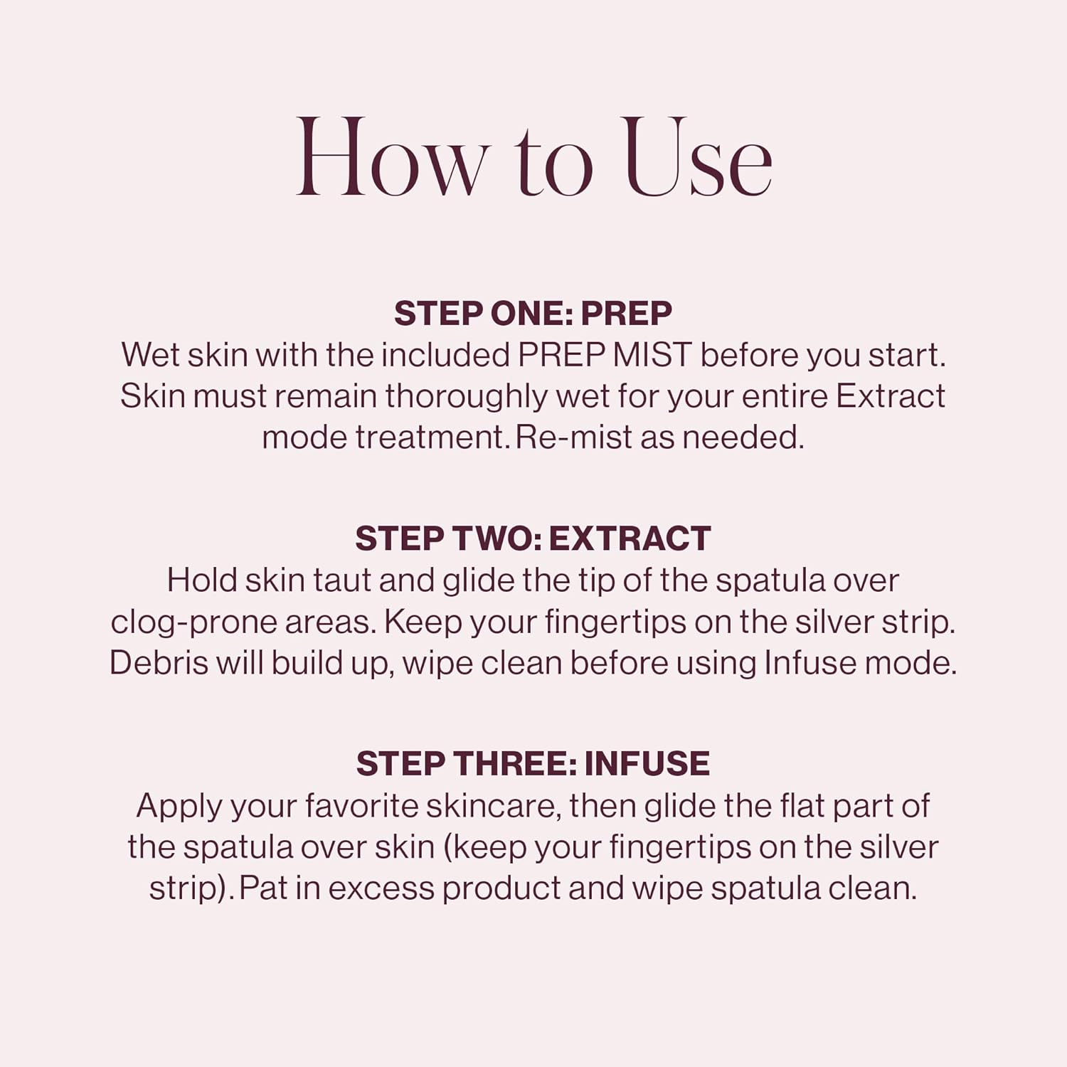 DERMAFLASH DERMAPORE+ Skin Care Device, Ultrasonic 2-In-1 Pore Extractor and Skincare Infuser, Stone image number 1