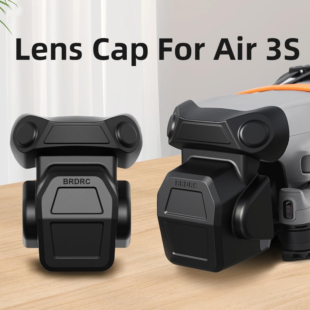 Lokyoyo Lens Cover for DJI Air 3S, Drone Dustproof Cap, Anti-Scratch Guard Gimbal Lens Cover, Lens Cover, Compatible with DJI Air 3S Accessories image number 6