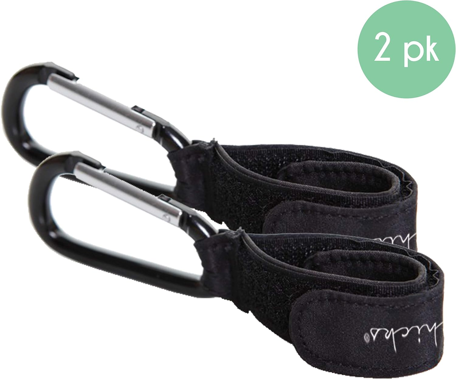 Little Chicks Stroller Hooks Clip Carabiner - Purse and Bag Hanger - 2 Pack - Model CK095 image number 1