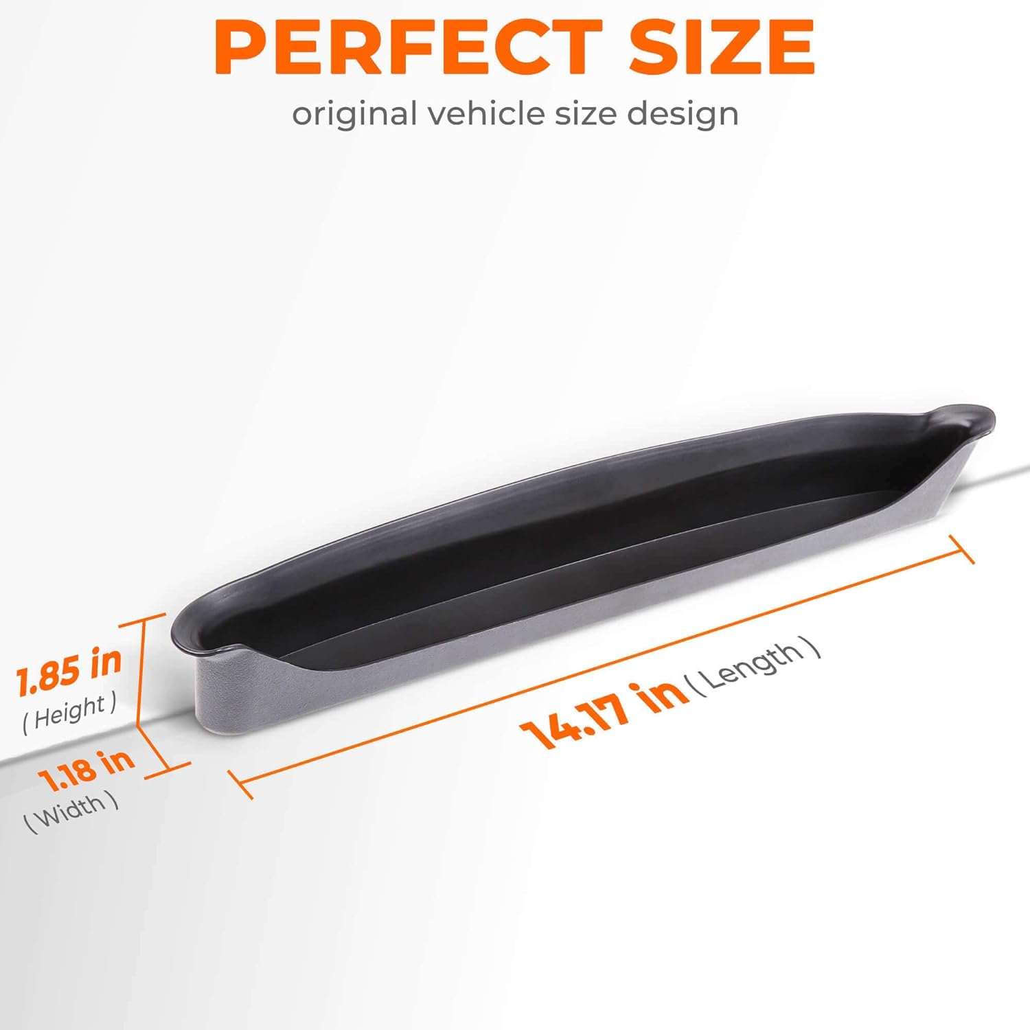 Passenger Storage Tray Organizer Grab Handle Storage Box Fit for Jeep Wrangler JL JLU & Jeep Gladiator JT 2018-2023 Interior Accessories image number 3