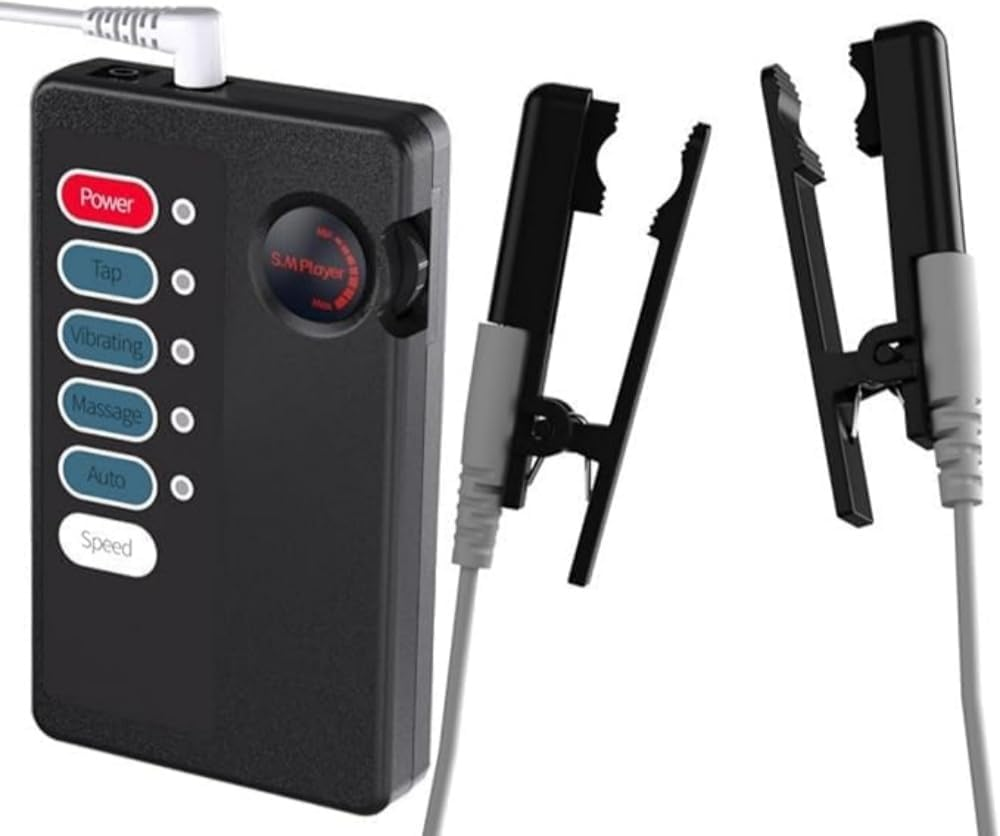 Electric Shock Nipple Clip Nipple Toys Vibrator Sex Toy SM Adult Toys Non-Piercing Nipple Rings Clit Clip Adjustable Metal Clitoral Nipple Clamps Massager for Female Couples Sex Pleasure Women Men image number 1