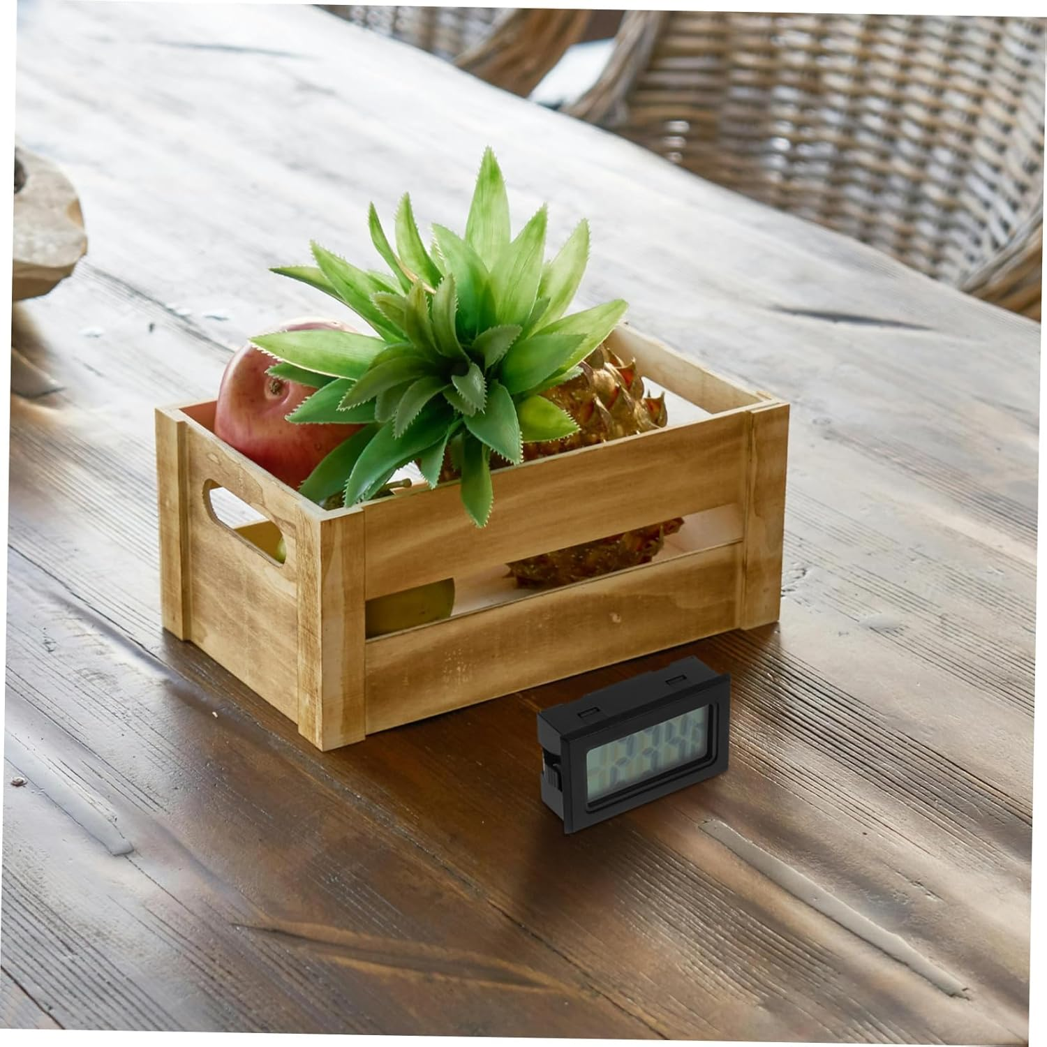 STAHAD 4Pcs Mini Digital Temperature Monitor Hygrometer with Embedded Sensor for Reptile Brooders Greenhouse and Indoor Use Portable Accurate Weather Thermometers for Home and Experiment image number 6