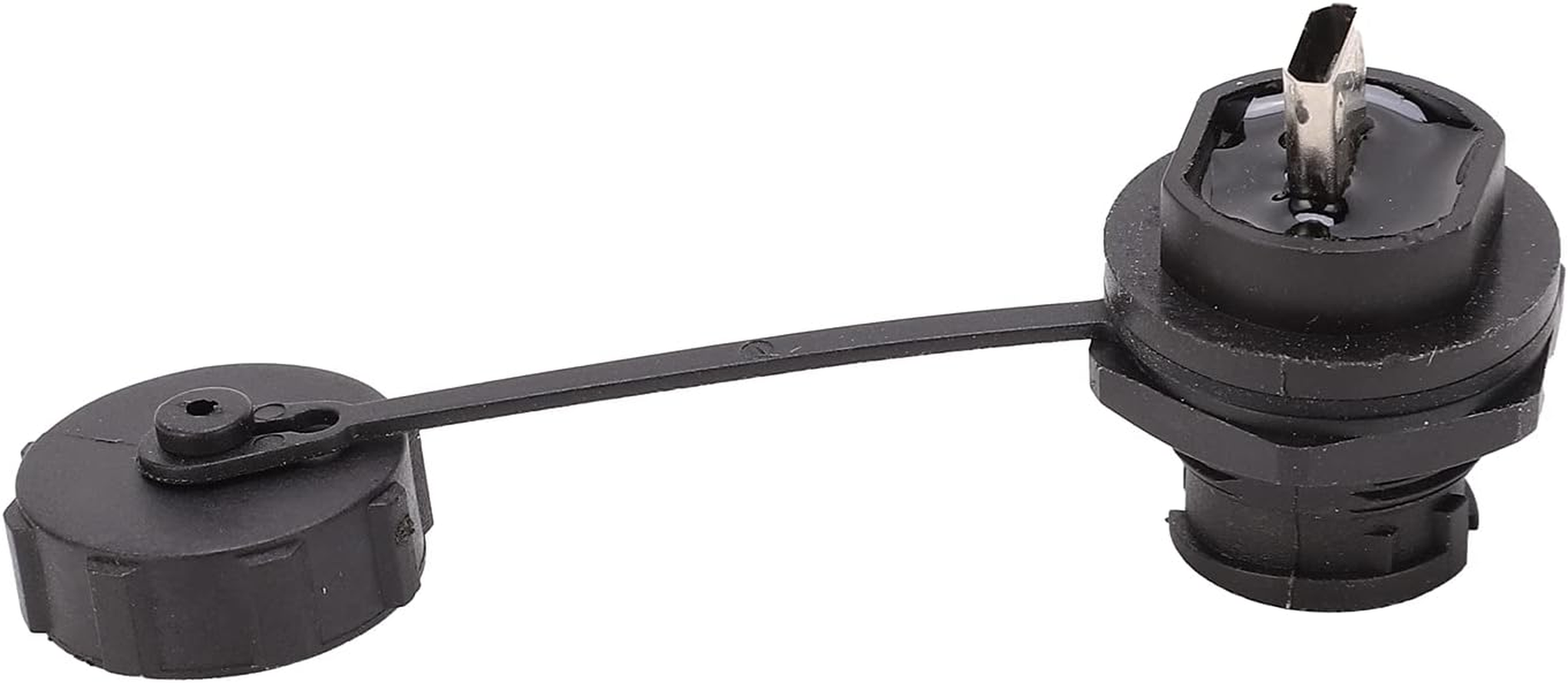 Viagasafamido USB Connector IP68 Water Proof Female Motherboard Rear Socket Mount Coppler USB Pass by Connector 30V 1.5A with Cover image number 2