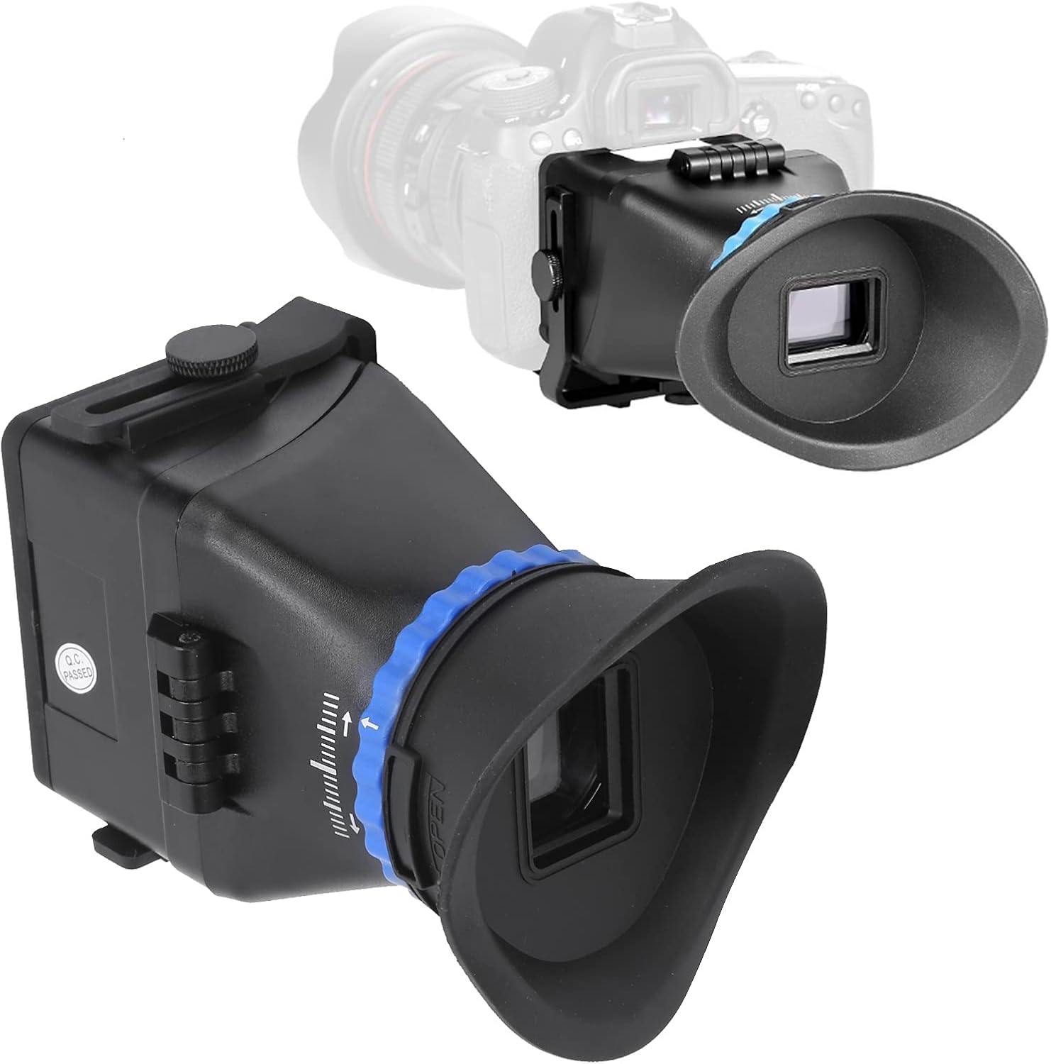 Camera Viewfinder, 3X Magnification Sunshade LCD Viewfinder with 3In/3.2In Screen Zoom for Daylight, Macro Observation, SLR, Mirrorless Cameras image number 6